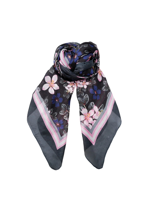 Sidenscarf - Oriental Flower