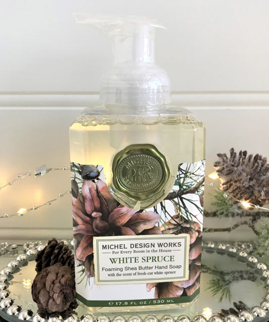 Skumtvål White Spruce- MICHEL DESIGN WORKS