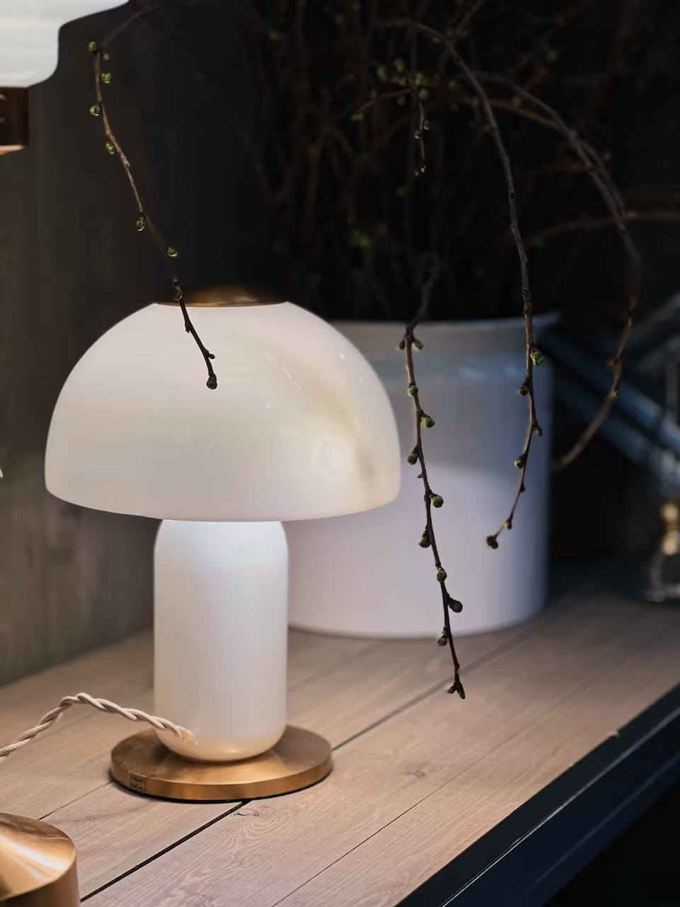 Bordslampa Margit Opal